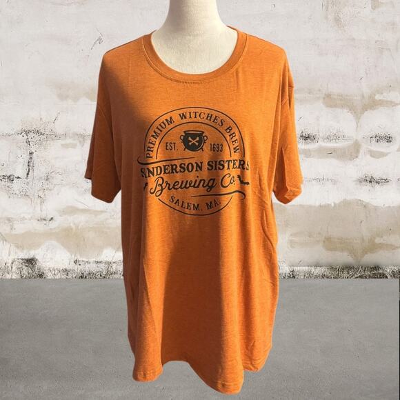 Hocus Pocus Sanderson Sisters Women's Orange T-Shirt Size 2XL NEW - Picture 2 of 6